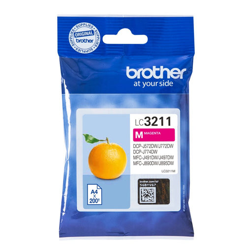 EAN 4977766775762 - Brother LC3211M cartucho de tinta 1 pieza(s) Original Magentaimagen 1)
