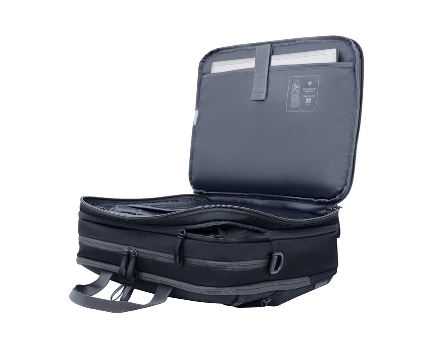 EAN 0198122966905 - HP Travel Plus 15 Liter 14 Laptop Bag 35,8 cm (14.1") Maletín Azul, Grafito imagen 1