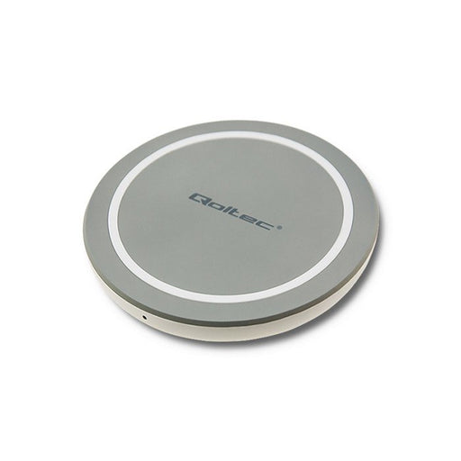 EAN 5901878518404 - Qoltec 51840 cargador de dispositivo móvil Otro, Smartphone, Tableta Gris CC Cargador inalámbrico Carga r imagen 1