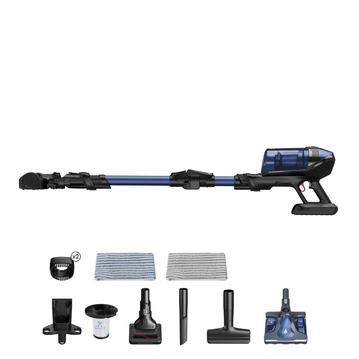 EAN 3221616048614 - Rowenta RH98C0 Aspiradora escoba 2 en 1 Batería Seca y húmeda Sin bolsa 0,9 L 320 W Azul, Gris imagen 15