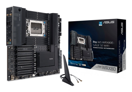 EAN 4711081066262 - ASUS WRX80E-SAGE SE WIFI AMD WRX80 Socket SP3 ATX extendida imagen 1