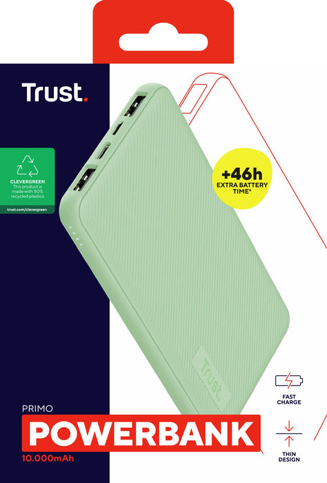 EAN 8713439250299 - Trust 25029 batería externa Ión de litio 10000 mAh Verde imagen 6