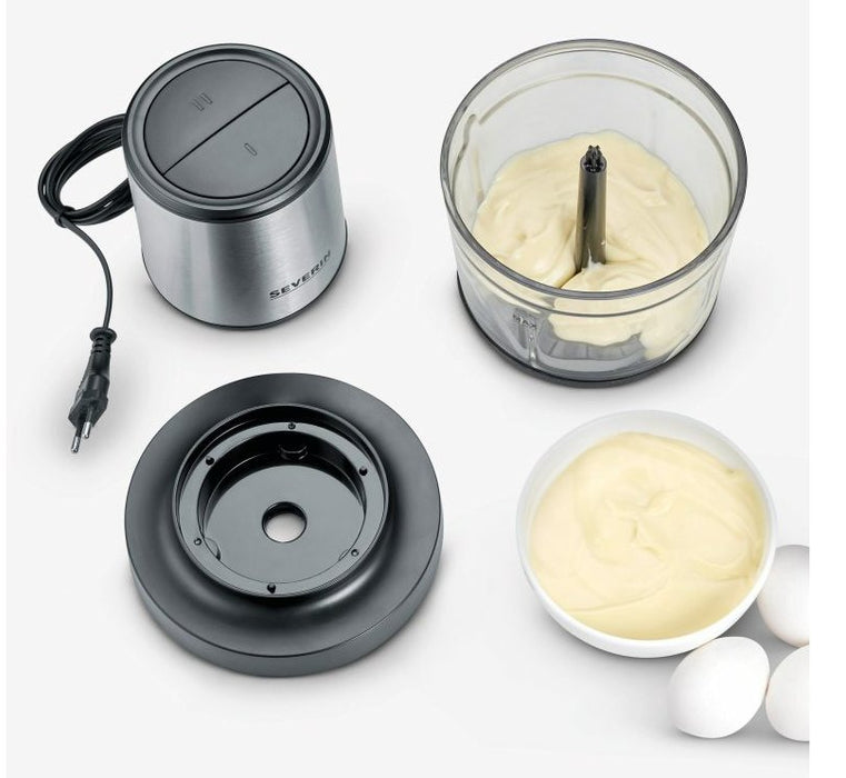 EAN 4008146041785 - Severin KM 3867 picadora eléctrica de alimentos 1 L 400 W Negro, Plata, Transparente imagen 5