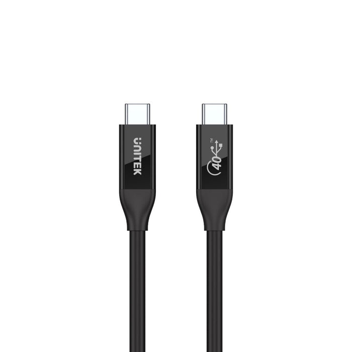 EAN 4894160047175 - UNITEK C14100BK-0.8M cable USB USB4 Gen 2x2 0,8 m USB C Negro imagen 3