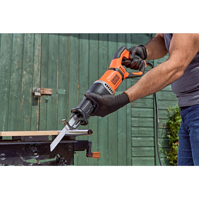 EAN 5035048737279 - Black & Decker BES301-QS sierra recíproca 2800 spm 750 W Negro, Naranja imagen 9