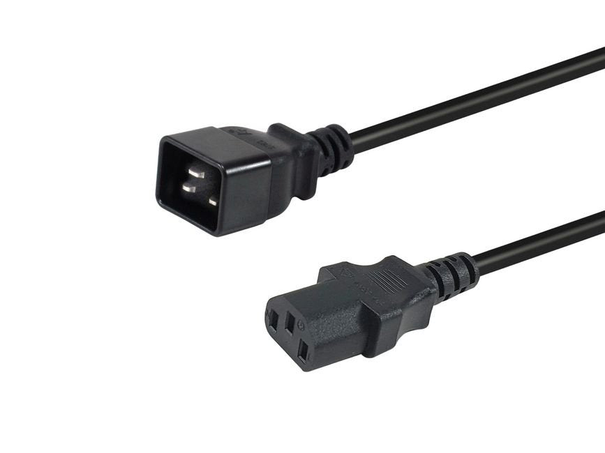 EAN 4015867240809 - Equip 112140 cable de transmisión Negro 1,8 m IEC C20 IEC C13 imagen 1