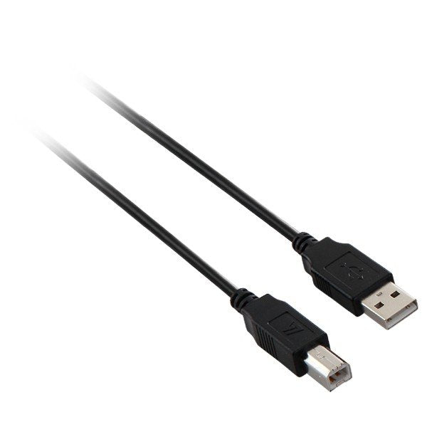 EAN 0662919033328 - V7 V7N2USB2AB-05M cable USB USB 2.0 5 m USB A USB B Negro imagen 1