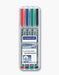 EAN 4007817304549 - Staedtler 316 WP4 marcador 1 pieza(s) Negro, Azul, Verde, Rojo imagen 1