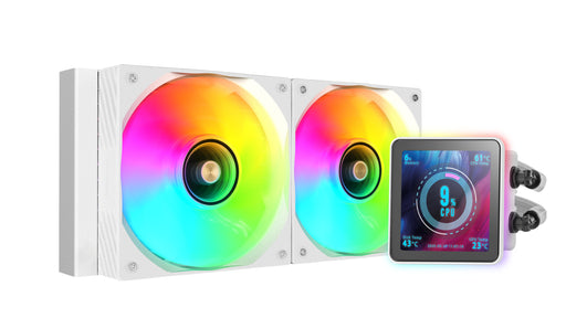 EAN 8435693110699 - Mars Gaming ML-VISIONPRO240W Procesador Sistema de refrigeración líquida todo en uno 12 cm Blanco 1 pieza imagen 2