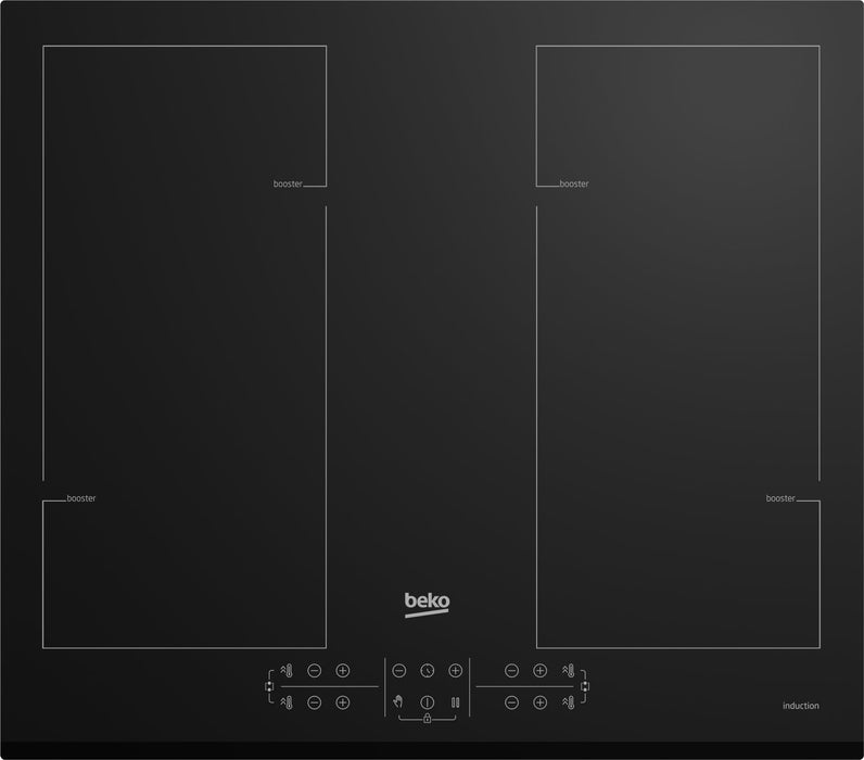 EAN 8690842384196 - Beko HII64206F2MT Negro Integrado 60 cm Con placa de inducción 4 zona(s) imagen 1