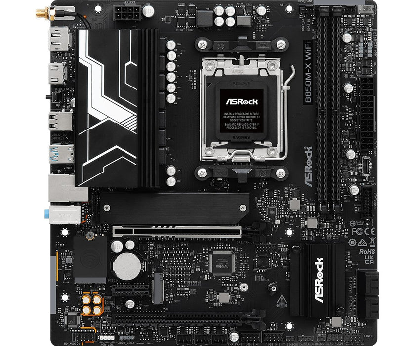 EAN 4711581490765 - Asrock B850M-X WiFi R2.0 AMD B850 Zócalo AM5 micro ATX imagen 2