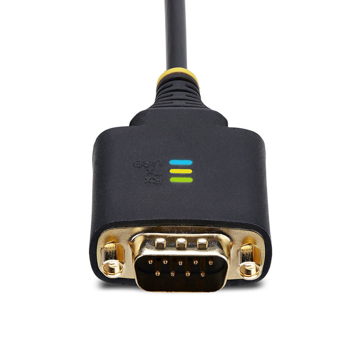 EAN 0065030898379 - StarTech.com 2P6FFC-USB-SERIAL cambiador de género para cable USB-A 2 x DB-9 RS-232 Negro, Gris imagen 2