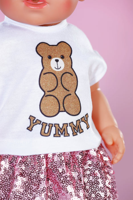 EAN 4001167837320 - BABY born Glam Outfit 43cm Juego de ropita para muñeca imagen 5