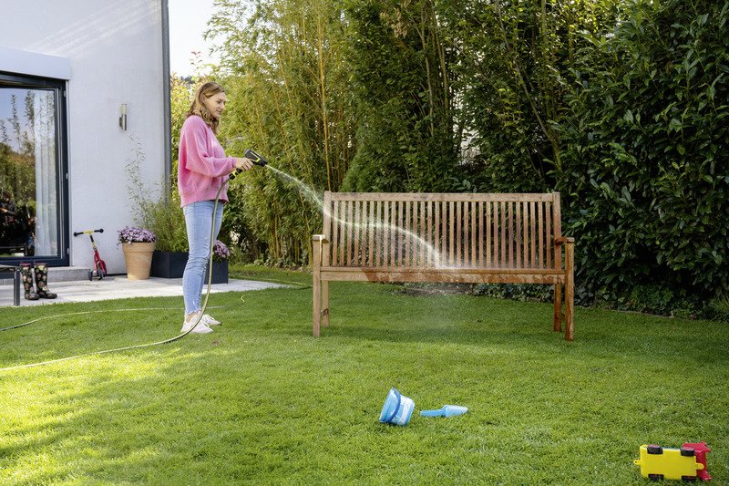 EAN 4054278599809 - Kärcher WBS 3 Pistola pulverizadora de agua para jardín Negro, Amarillo imagen 4