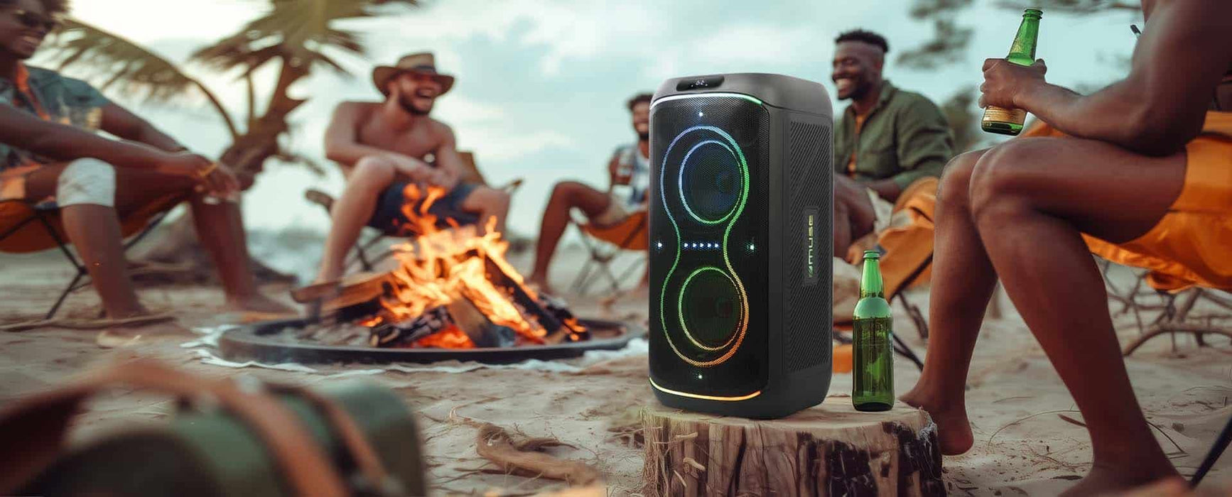 EAN 3700460209872 - Muse M-1930 DJ altavoz portátil o de fiesta Altavoz para fiestas Negro 300 W imagen 4