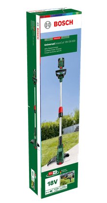EAN 4059952668550 - Bosch UniversalGrassCut 26 cm Batería Verde imagen 7