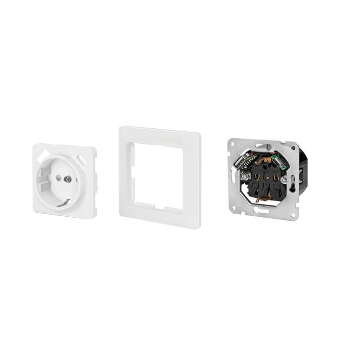 EAN 4052792061369 - LogiLink PA0253 toma de corriente CEE 7/3 + USB Blanco imagen 4