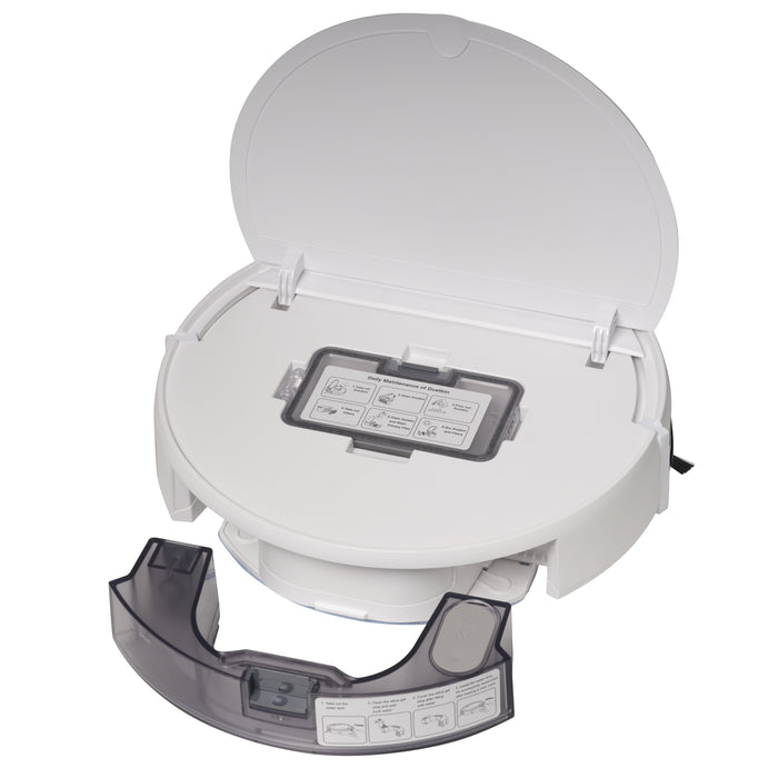 EAN 5706751064777 - Denver RVC-110 aspiradora robotizada 0,2 L Bolsa para el polvo Blanco imagen 3