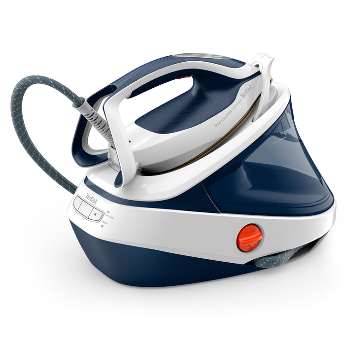 EAN 3121040085127 - Tefal Pro Express Ultimate II GV9712 3000 W 1,2 L Suela de Durilium Airglide Azul, Blanco imagen 1