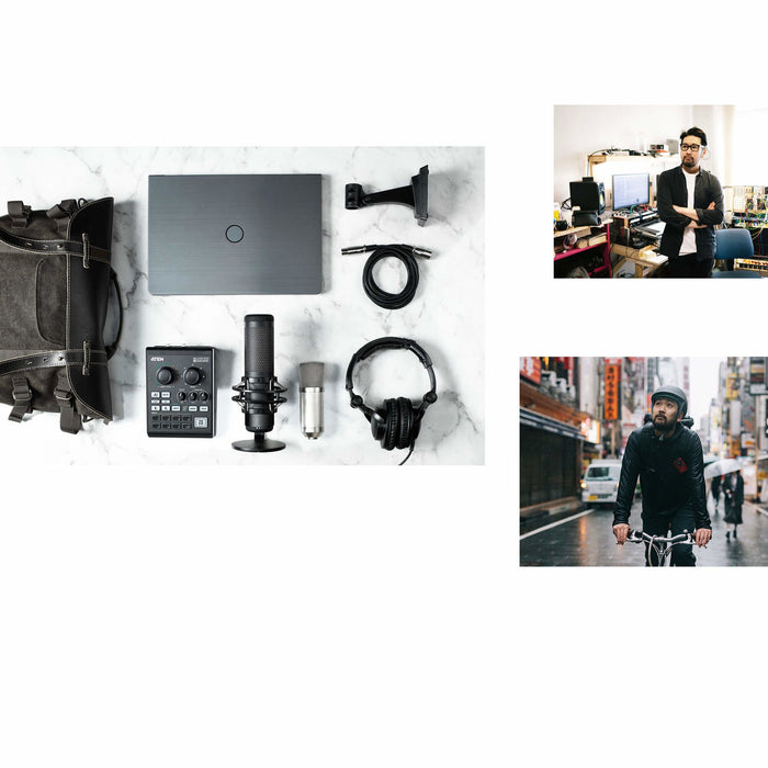 EAN 4710469341250 - ATEN UC8000 20 - 20000 Hz Negro, Gris imagen 7