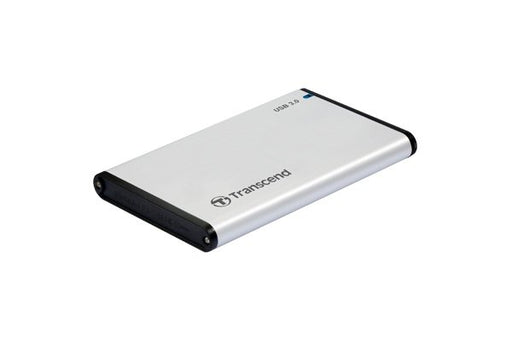 EAN 0760557828105 - Transcend StoreJet 25S3 Carcasa de disco duro/SSD Plata 2.5" USB con suministro de corriente imagen 2