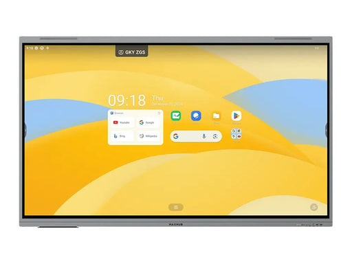 EAN 6927433607887 - MAXHUB E7530 pizarra blanca interactiva 190,5 cm (75") 3840 x 2160 Pixeles Pantalla táctil Negro imagen 1