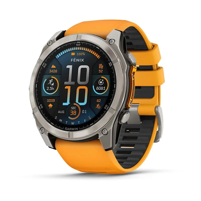EAN 753759338176 - Garmin Fenix 8 3,56 cm (1.4") AMOLED 51 mm Digital 454 x 454 Pixeles Pantalla táctil Titanio Wifi GPS (sat imagen 1