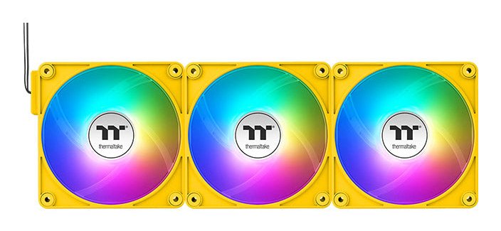 EAN 4711475649972 - Thermaltake CT140 EX Reverse ARGB Sync PC Carcasa del ordenador Ventilador 14 cm Amarillo 3 pieza(s) imagen 3