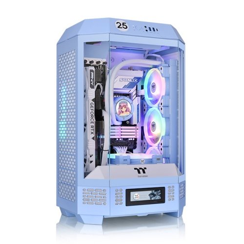 EAN 4711475641112 - Thermaltake The Tower 300 Micro Torre Azul imagen 1