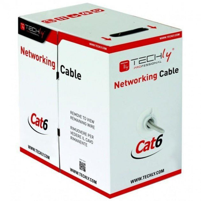 EAN 8054529025619 - Techly ITP6-CCA-305-BL cable de red Azul 305 m Cat6 U/UTP (UTP) imagen 2
