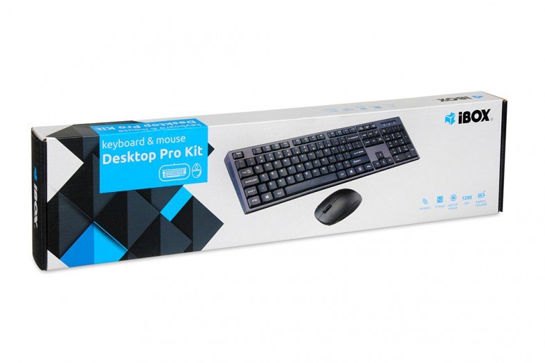 EAN 5901443053880 - iBox DESKTOP KIT PRO teclado Ratón incluido QWERTY Negro imagen 4