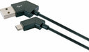 EAN 4004005027075 - Schwaiger LKW 120 M cable USB USB 2.0 1,2 m USB A Micro-USB B Negro imagen 2
