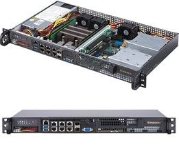 EAN 672042372768 - Supermicro SuperServer 5019D-4C-FN8TP Intel® SoC BGA 2518 Bastidor (1U) Negro imagen 1