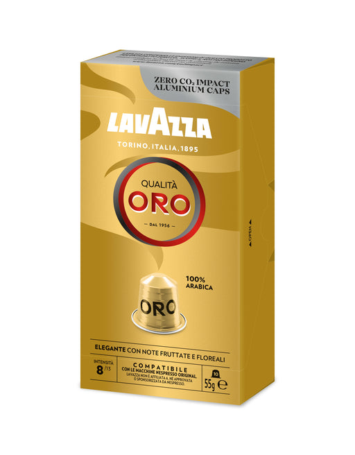 EAN 8000070053465 - Lavazza Qualità Oro Cápsula de café Tueste medio 10 pieza(s) imagen 1