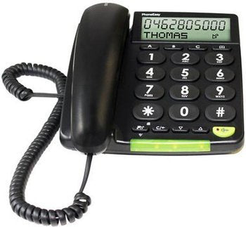 EAN 7322460057473 - Doro PhoneEasy 312cs Teléfono analógico Identificador de llamadas Negro imagen 1