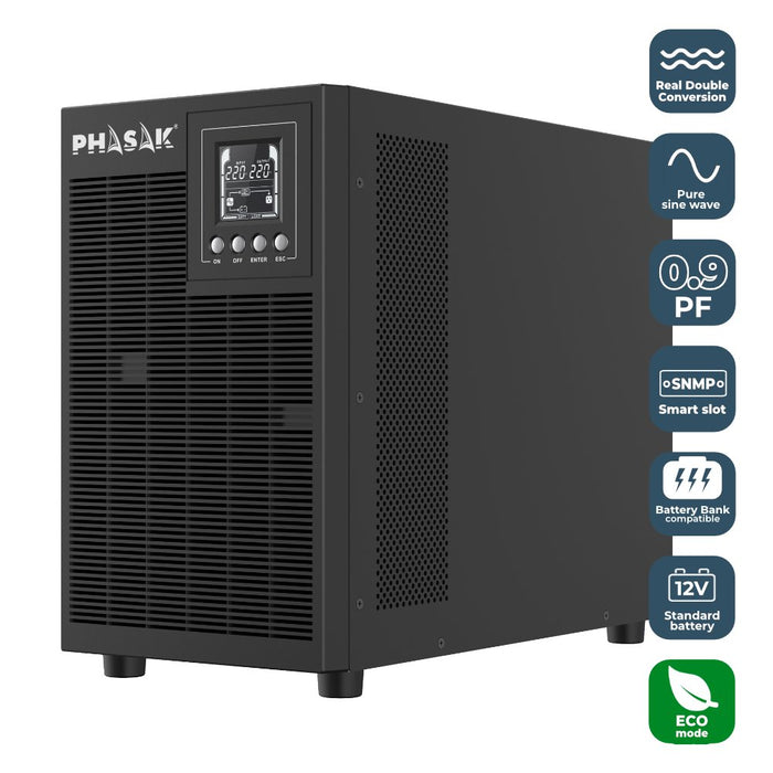 EAN 5605922026920 - Phasak PH 9230 sistema de alimentación ininterrumpida (UPS) Doble conversión (en línea) 3 kVA 2700 W 4 sa imagen 4