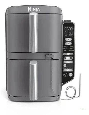 EAN 0622356294362 - Ninja SL451EU freidora Doble 9,5 L Independiente 2470 W Freidora de aire caliente Negro imagen 1