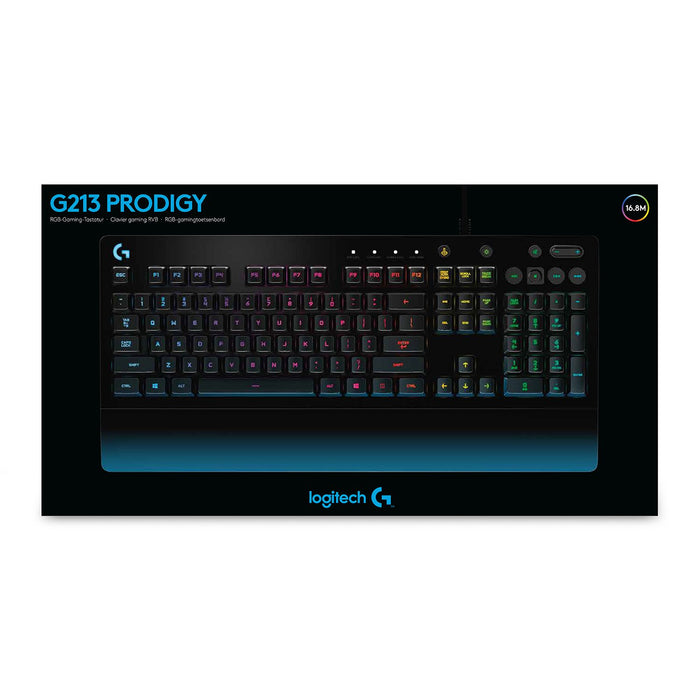 EAN 5099206087446 - Logitech G G213 Prodigy teclado Juego USB AZERTY Belga Negro imagen 11