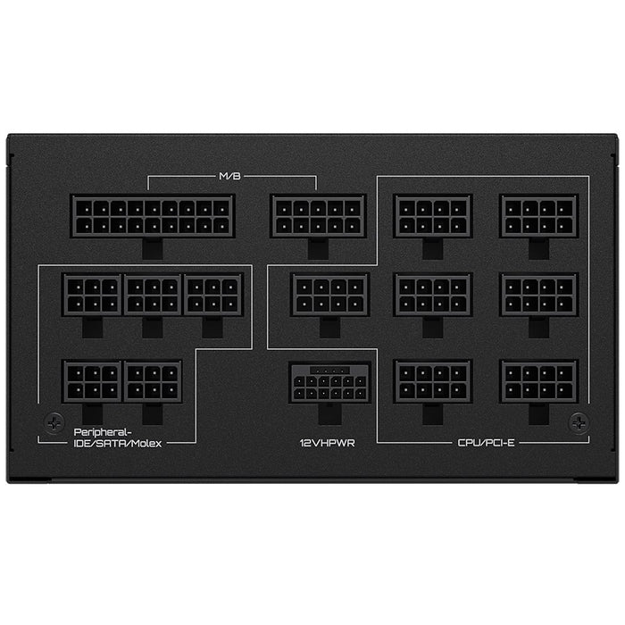 EAN 4719331553388 - GIGABYTE UD1300GM PG5 unidad de fuente de alimentación 1300 W 20+4 pin ATX ATX Negro imagen 6