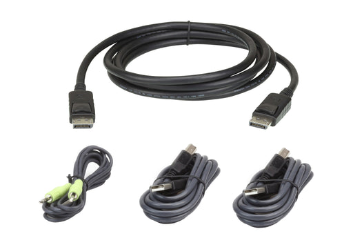 EAN 4719264647338 - ATEN 2L-7D03UDPX4 cable para video, teclado y ratón (kvm) Negro imagen 1