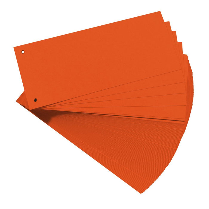 EAN 4008110314976 - Herlitz 10843647 divisor Cartón Naranja 100 pieza(s) imagen 1