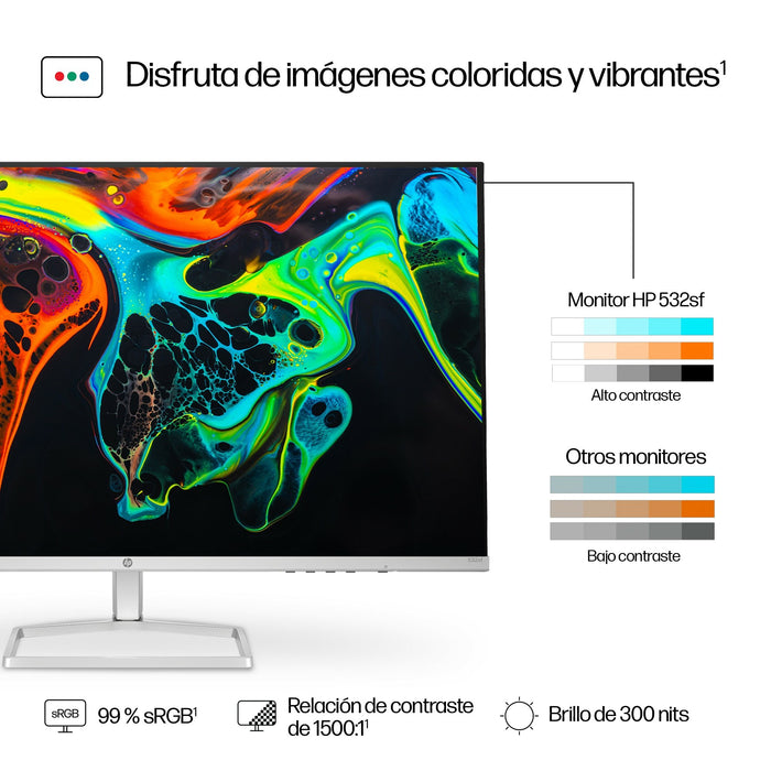 EAN 0197498945118 - HP Series 5 31.5 inch FHD Monitor - 532sf pantalla para PC 80 cm (31.5") 1920 x 1080 Pixeles Full HD LCD  imagen 10