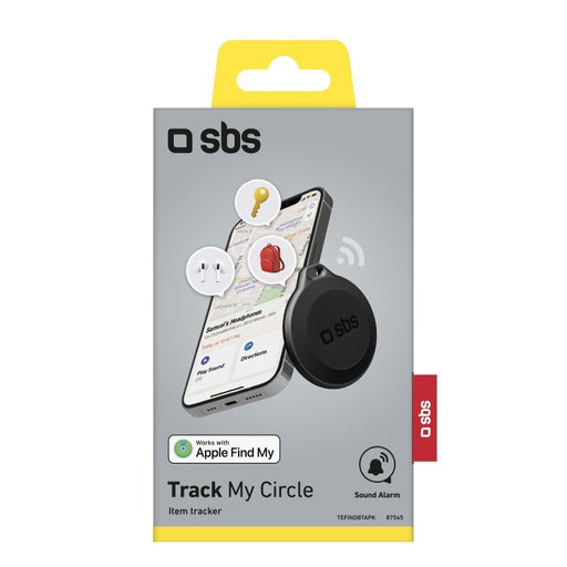 EAN 8018417487545 - SBS TEFINDBTAPK localizador o rastreador GPS Universal Buscador Negro imagen 2