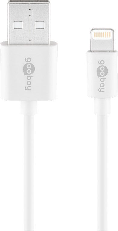 EAN 4040849729096 - Goobay 72909 cable de conector Lightning 3 m Blanco imagen 1