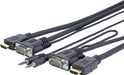 EAN 5712505700754 - Vivolink PROVGAHDMIFLY3 adaptador de cable de vídeo 3 m VGA (D-Sub) + 3,5mm HDMI tipo A (Estándar) Negro imagen 1