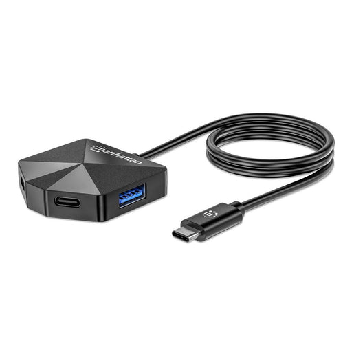 EAN 766623181150 - Manhattan 181150 base para portátil y replicador de puertos Alámbrico USB 3.2 Gen 2 (3.1 Gen 2) Type-C Neg imagen 1