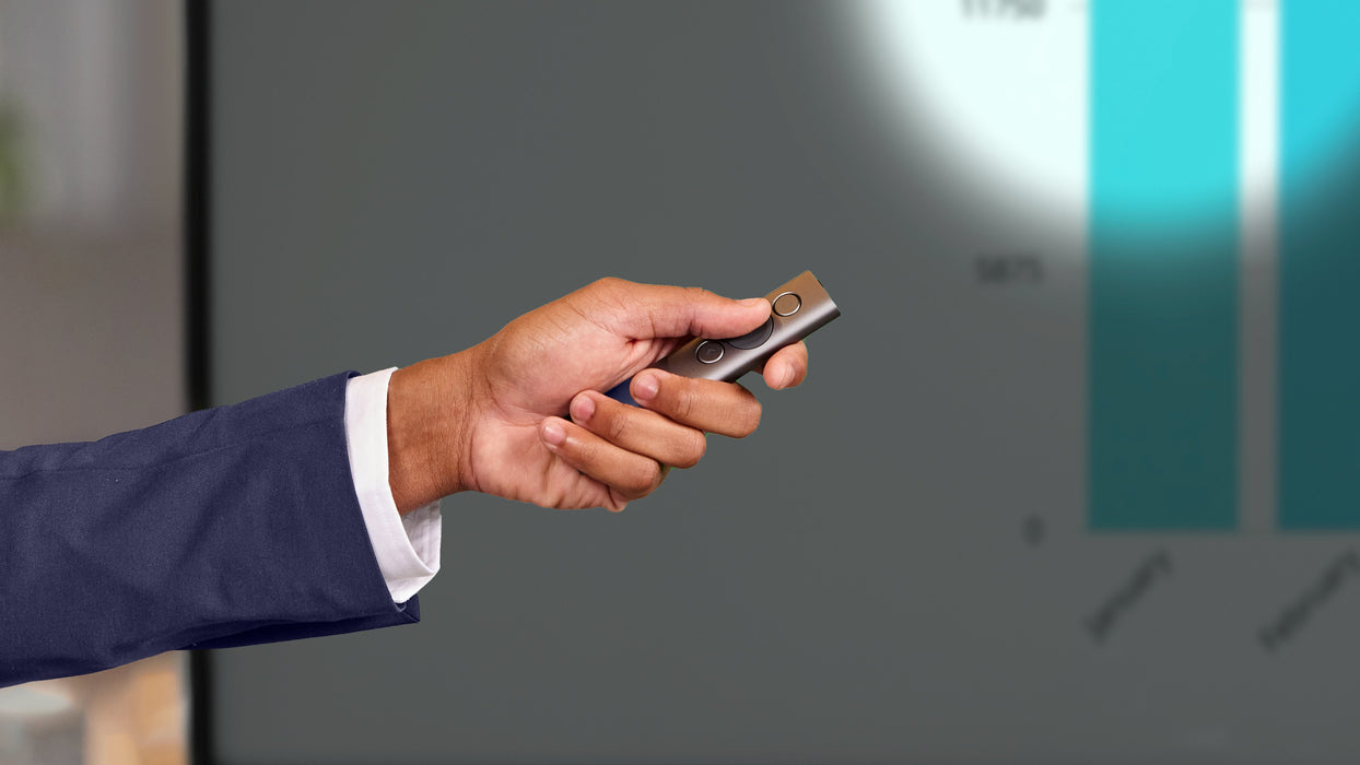 EAN 5099206070011 - Logitech 910-004861 apuntador inalámbricos Bluetooth/RF Gris imagen 4