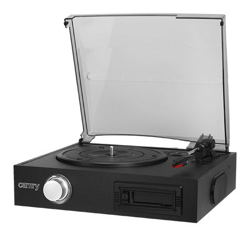 EAN 5908256839113 - Camry Premium CR 1154 tocadisco Tocadiscos de tracción directa Negro Semiautomático imagen 1