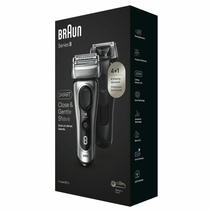 EAN 7500435218016 - Braun Series 8 8517s Recortadora Plata imagen 2