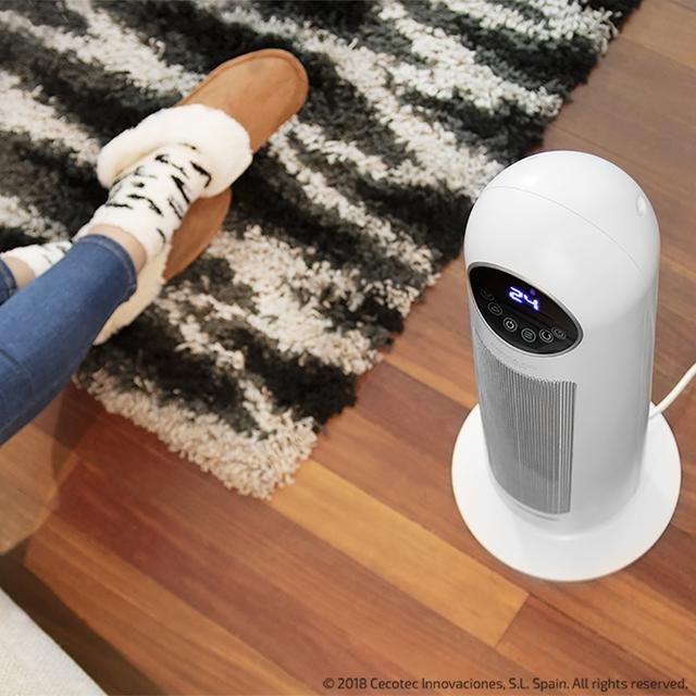 EAN 8435484053143 - Cecotec Ready Warm 10100 Smart Ceramic Interior Blanco 2200 W Ventilador eléctrico imagen 11